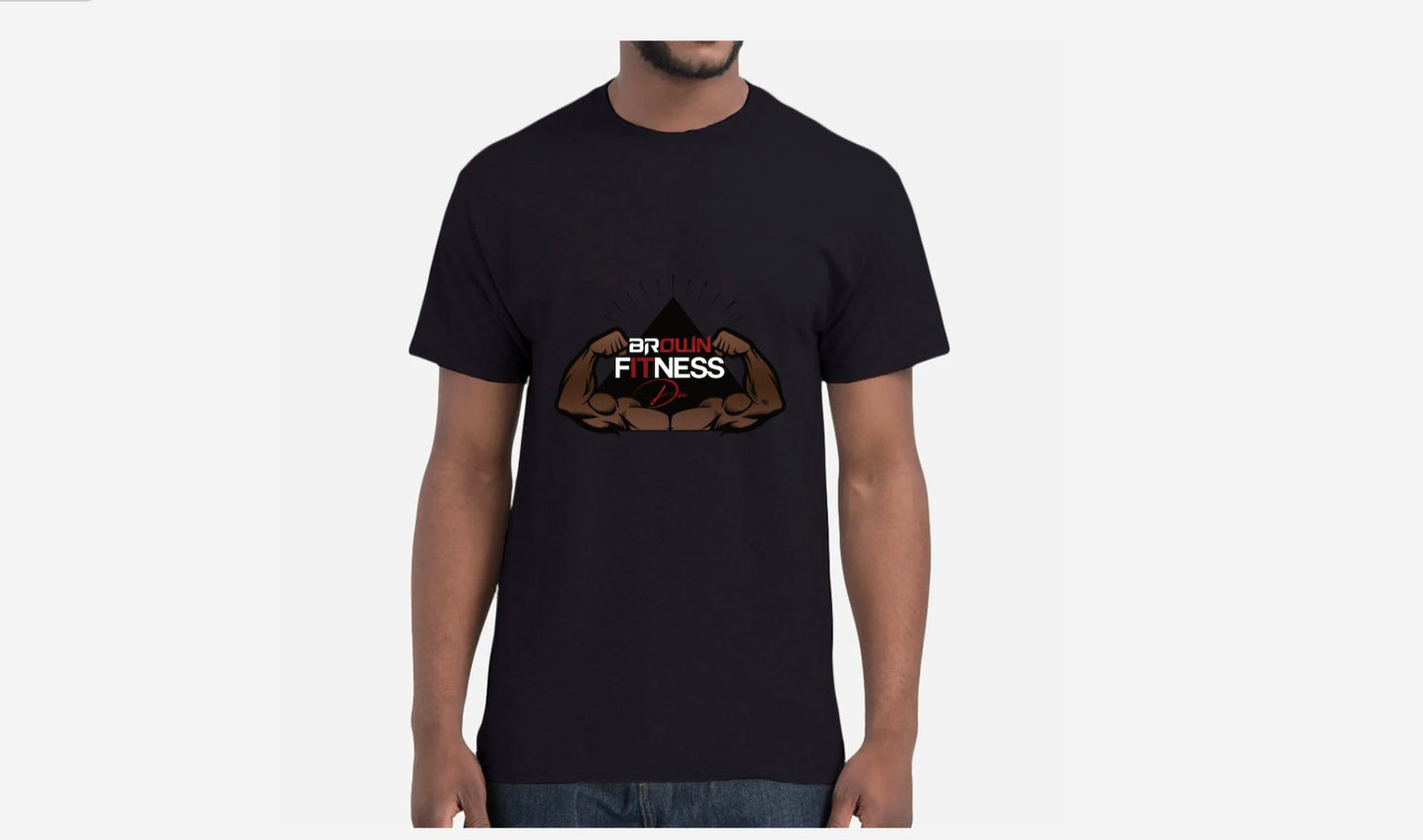 Dom Brown Fitness Classic T-Shirt - Comfort for Every Workout